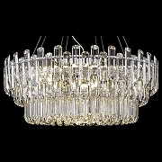 Люстра Wertmark Lazzara WE107.15.123 цвет плафона/подвески Прозрачный, цвет арматуры Никель