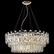 Люстра Wertmark Lazzara WE107.15.323 цвет плафона/подвески Прозрачный, цвет арматуры Золото-1