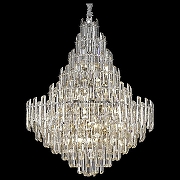 Люстра Wertmark Lazzara WE107.21.103 цвет плафона/подвески Прозрачный, цвет арматуры Никель