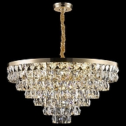 Люстра Wertmark Cass1a WE102.21.303 цвет плафона/подвески Прозрачный, цвет арматуры Золото-1