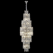 Люстра Wertmark Lazzara WE107.23.103 цвет плафона/подвески Прозрачный, цвет арматуры Никель-1