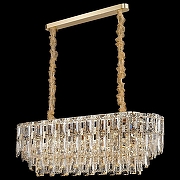 Люстра Wertmark L1l1ana WE108.12.303 цвет плафона/подвески Прозрачный, цвет арматуры Золото-1