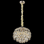 Люстра Wertmark Ludgera WE113.06.303 цвет плафона/подвески Прозрачный, цвет арматуры Золото-1