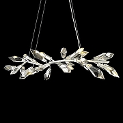 Люстра Wertmark Casandra WE111.06.223 цвет плафона/подвески Прозрачный, цвет арматуры Серебро