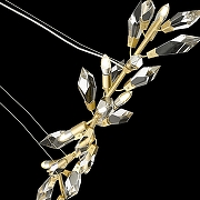 Люстра Wertmark Casandra WE111.06.423 цвет плафона/подвески Прозрачный, цвет арматуры Золото-2