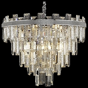 Люстра Wertmark Chr1stel WE115.18.103 цвет плафона/подвески Прозрачный, цвет арматуры Хром