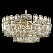 Люстра Wertmark Clement1a WE116.18.303 цвет плафона/подвески Золото, цвет арматуры Золото