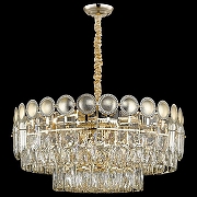 Люстра Wertmark Clement1a WE116.18.303 цвет плафона/подвески Золото, цвет арматуры Золото-1