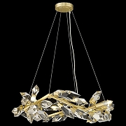 Люстра Wertmark Casandra WE111.08.403 цвет плафона/подвески Прозрачный, цвет арматуры Золото-1