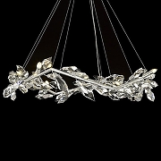 Люстра Wertmark Casandra WE111.12.203 цвет плафона/подвески Прозрачный, цвет арматуры Серебро