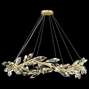 Люстра Wertmark Casandra WE111.12.403 цвет плафона/подвески Прозрачный, цвет арматуры Золото-1