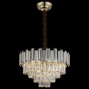 Люстра Wertmark Cand1da WE131.09.303 цвет плафона/подвески Коричневый, цвет арматуры Золото, Коричневый-1