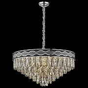 Люстра Wertmark Cal1sta WE135.22.103 цвет плафона/подвески Прозрачный, Серый, Черный, цвет арматуры Хром-1