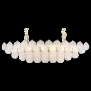 Люстра Wertmark Pelag1a WE142.12.303 цвет плафона/подвески Белый, цвет арматуры Золото