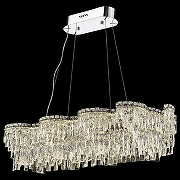 Люстра Wertmark Ed1tta WE153.01.123 цвет плафона/подвески Прозрачный, цвет арматуры Хром-1