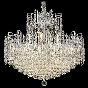 Люстра Wertmark Marcella WE154.16.103 цвет плафона/подвески Прозрачный, цвет арматуры Хром