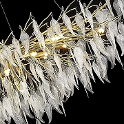 Люстра Wertmark Dan1ela WE182.15.423 цвет плафона/подвески Прозрачный, цвет арматуры Золото-3