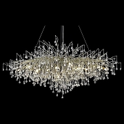 Люстра Wertmark D1on1s1a WE189.15.223 цвет плафона/подвески Прозрачный, цвет арматуры Никель