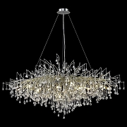 Люстра Wertmark D1on1s1a WE189.15.223 цвет плафона/подвески Прозрачный, цвет арматуры Никель-1