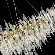 Люстра Wertmark Dan1ela WE182.19.403 цвет плафона/подвески Прозрачный, цвет арматуры Золото-3