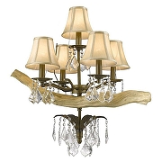 Люстра Wertmark W1tta WE304.05.503 цвет коричневый