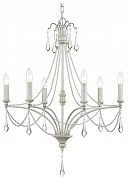 Люстра Wertmark N1lla WE306.06.003 цвет плафона/подвески Прозрачный, цвет арматуры Белый