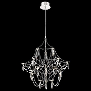 Люстра Wertmark Fel1c1a WE336.21.126 цвет плафона/подвески Прозрачный, цвет арматуры Хром-1