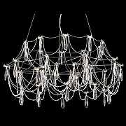 Люстра Wertmark Fel1c1a WE336.40.103 цвет плафона/подвески Прозрачный, цвет арматуры Хром