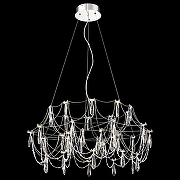 Люстра Wertmark Fel1c1a WE336.40.103 цвет плафона/подвески Прозрачный, цвет арматуры Хром-1