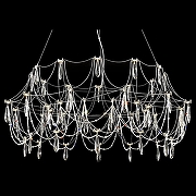 Люстра Wertmark Fel1c1a WE336.48.103 цвет плафона/подвески Прозрачный, цвет арматуры Хром