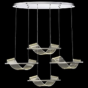 Люстра Wertmark H1lda WE452.04.123 цвет плафона/подвески Прозрачный, цвет арматуры Хром