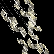 Люстра Wertmark H1lda WE452.10.103 цвет плафона/подвески Прозрачный, цвет арматуры Хром-1