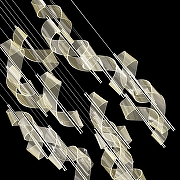 Люстра Wertmark H1lda WE452.20.103 цвет плафона/подвески Прозрачный, цвет арматуры Хром-1