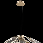 Люстра Wertmark Halla WE455.15.303 цвет плафона/подвески Прозрачный, цвет арматуры Золото-3