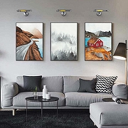 Подсветка для картин Covali WL-51740 цвет плафона/подвески Серебро, цвет арматуры Серебро-7