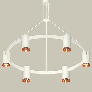 Люстра Ambrella Light XB XB9021153 цвет плафона/подвески Белый, Золото, цвет арматуры Белый, Золото