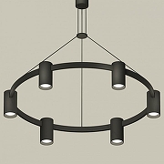 Люстра Ambrella Light XB XB9022100 цвет плафона/подвески Черный, цвет арматуры Черный