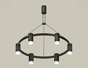 Люстра Ambrella Light XB XB9022200 цвет плафона/подвески Белый, Черный, цвет арматуры Черный-1