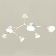 Люстра на штанге Ambrella Light XB XB9055100 цвет плафона/подвески Белый, цвет арматуры Белый