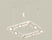 Люстра Ambrella Light XB XB9177103 цвет плафона/подвески Золото, цвет арматуры Белый