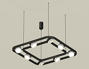 Люстра Ambrella Light XB XB9182200 цвет плафона/подвески Прозрачный, цвет арматуры Черный-1