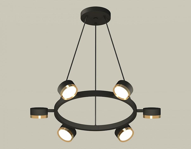 Люстра Ambrella Light XB XB9193152 цвет черный песок