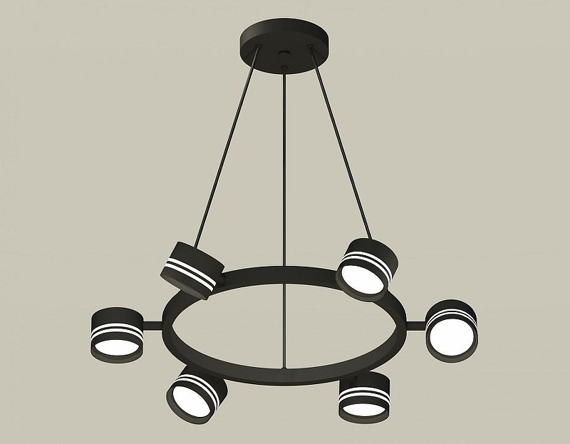 Люстра Ambrella Light XB XB9193202 цвет черный песок