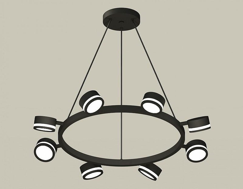 Люстра Ambrella Light XB XB9198200 цвет черный песок