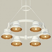 Люстра Ambrella Light XR XR92031002 цвет плафона/подвески Белый, Золото, Прозрачный, цвет арматуры Белый