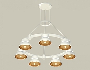 Люстра Ambrella Light XR XR92031402 цвет плафона/подвески Белый, Золото, Прозрачный, цвет арматуры Белый-1