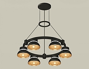 Люстра Ambrella Light XR XR92051002 цвет плафона/подвески Золото, Черный, цвет арматуры Черный