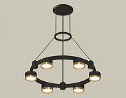 Люстра Ambrella Light XR XR92051102 цвет плафона/подвески Золото, цвет арматуры Черный