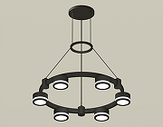 Люстра Ambrella Light XR XR92051200 цвет плафона/подвески Белый, Черный, цвет арматуры Черный