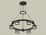 Люстра Ambrella Light XR XR92051203 цвет плафона/подвески Белый, Черный, цвет арматуры Черный